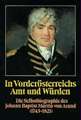 In Vorderosterreichs Amt Und Wurden. Die Selbstbiographie Des Johann Baptist Martin Von Arand (1743-1821): Wappen - Siegel - Dorfzeichen