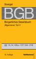 Bürgerliches Gesetzbuch / BGB (13. A.). Allgemeiner Teil 3