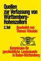 Quellen Zur Entstehung Der Verfassung Von Wurttemberg-Hohenzollern, 2. Teil: Landtag, Oberste Landesbehorden, Neuere Urkunden (230-238)