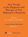 New Trends in the Diagnosis and Therapy of Non-Alzheimer’s Dementia