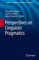 Perspectives on Linguistic Pragmatics