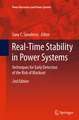 Real-Time Stability in Power Systems: Techniques for Early Detection of the Risk of Blackout