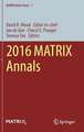 2016 MATRIX Annals