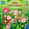 Play+ Mein allererstes Soundbuch Shh& Who's there? Jungle Animals - ab 12 Monate