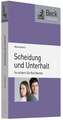 Scheidung und Unterhalt