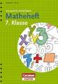 Matheheft 7. Klasse - kurz geübt & schnell kapiert