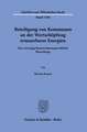 Beteiligung von Kommunen an der Wertschöpfung erneuerbarer Energien