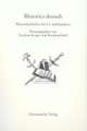 Rhetorica Deutsch: Rhetorikschriften Des 15. Jahrhunderts