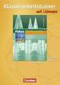 Fokus Mathematik 7. Schuljahr. Klassenarbeitstrainer mit eingelegten Musterlösungen