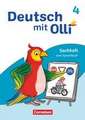 Deutsch mit Olli 4. Schuljahr. Sachhefte 1-4 - Sachheft zum Sprachbuch