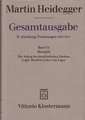 Martin Heidegger, Heraklit - 1. Der Anfang Des Abendlandischen Denkens (Sommersemester 1943) 2. Logik. Heraklits Lehre Vom Logos (Sommersemester 1944): Eine Studie Zum Nationalsozialistischen Volksgerichtshof