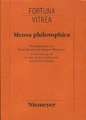 Mensa philosophica: Faksimile und Kommentar