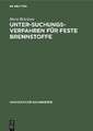 Untersuchungsverfahren für feste Brennstoffe