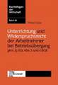 Unterrichtung und Widerspruchsrecht der Arbeitnehmer bei Betriebsübergang gemäß §613a Abs. 5 und 6 BGB