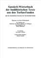 Sanskrit-Worterbuch Der Buddhistischen Texte Aus Den Turfan-Funden. Lieferung 20