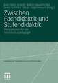 Zwischen Fachdidaktik und Stufendidaktik: Perspektiven für die Grundschulpädagogik