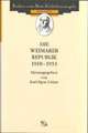 Die Weimarer Republik 1918 - 1933