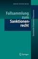 Fallsammlung zum Sanktionenrecht