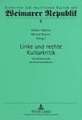 Linke Und Rechte Kulturkritik: Interdiskursivitaet ALS Krisenbewusstsein