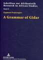 A Grammar of Gidar