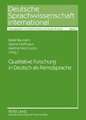 Qualitative Forschung in Deutsch ALS Fremdsprache: Collected Communications to the Xixth Congress of the International Organization for the Study of the Old Testament, L