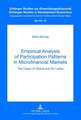 Empirical Analysis of Participation Patterns in Microfinancial Markets