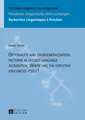 Optionality and Overgeneralisation Patterns in Second Language Acquisition: Where Has the Expletive Ensconced Itself?