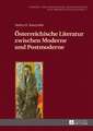 Oesterreichische Literatur Zwischen Moderne Und Postmoderne