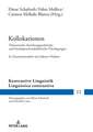 Kollokationen; Theoretische, forschungspraktische und fremdsprachendidaktische Uberlegungen. In Zusammenarbeit mit Juliane Niedner