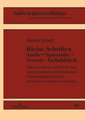 Kleine Schriften Antike - Spatantike - Neuzeit - Fachdidaktik; Analysen griechischer und roemischer Texte, Aspekte ihrer Rezeption und Transformation, UEbersetzungen lateinischer Texte und Gedanken zur didaktischen Umsetzung