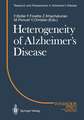 Heterogeneity of Alzheimer’s Disease