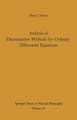 Analysis of Discretization Methods for Ordinary Differential Equations