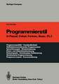 Programmierstil in Pascal, Cobol, Fortran, Basic, PL/I