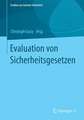 Evaluation von Sicherheitsgesetzen