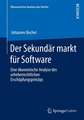 Der Sekundärmarkt für Software: Eine ökonomische Analyse des urheberrechtlichen Erschöpfungsprinzips