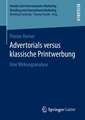 Advertorials versus klassische Printwerbung: Eine Wirkungsanalyse