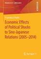 Economic Effects of Political Shocks to Sino-Japanese Relations (2005-2014)