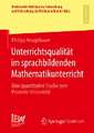 Unterrichtsqualität im sprachbildenden Mathematikunterricht: Eine quantitative Studie zum Prozente-Unterricht