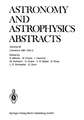 Literature 1981, Part 2: A Publication of the Astronomisches Rechen-Institut Heidelberg Member of the Abstracting Board of the International Council of Scientific Unions Astronomy and Astrophysics Abstracts is Prepared Under the Auspices of the International Astronomical Union