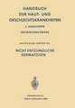 Handbuch der Haut- und Geschlechtskrankheiten: Nicht Entzündliche Dermatosen II