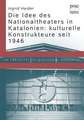 Die Idee des Nationaltheaters in Katalonien: kulturelle Konstrukteure seit 1946