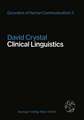 Clinical Linguistics