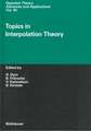 Topics in Interpolation Theory