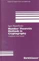 Number Theoretic Methods in Cryptography: Complexity lower bounds