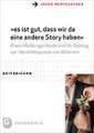 "es ist gut, dass wir da eine andere Story haben"