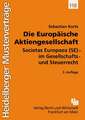 Die Europäische Aktiengesellschaft