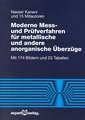 Moderne Mess- und Prüfverfahren für metallische und andere anorganische Überzüge