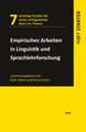 Empirisches Arbeiten in Linguistik und Sprachlehrforschung