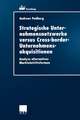 Strategische Unternehmensnetzwerke versus Cross-border-Unternehmensakquisitionen: Analyse alternativer Markteintrittsformen