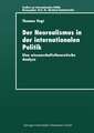 Der Neorealismus in der internationalen Politik: Eine wissenschaftstheoretische Analyse